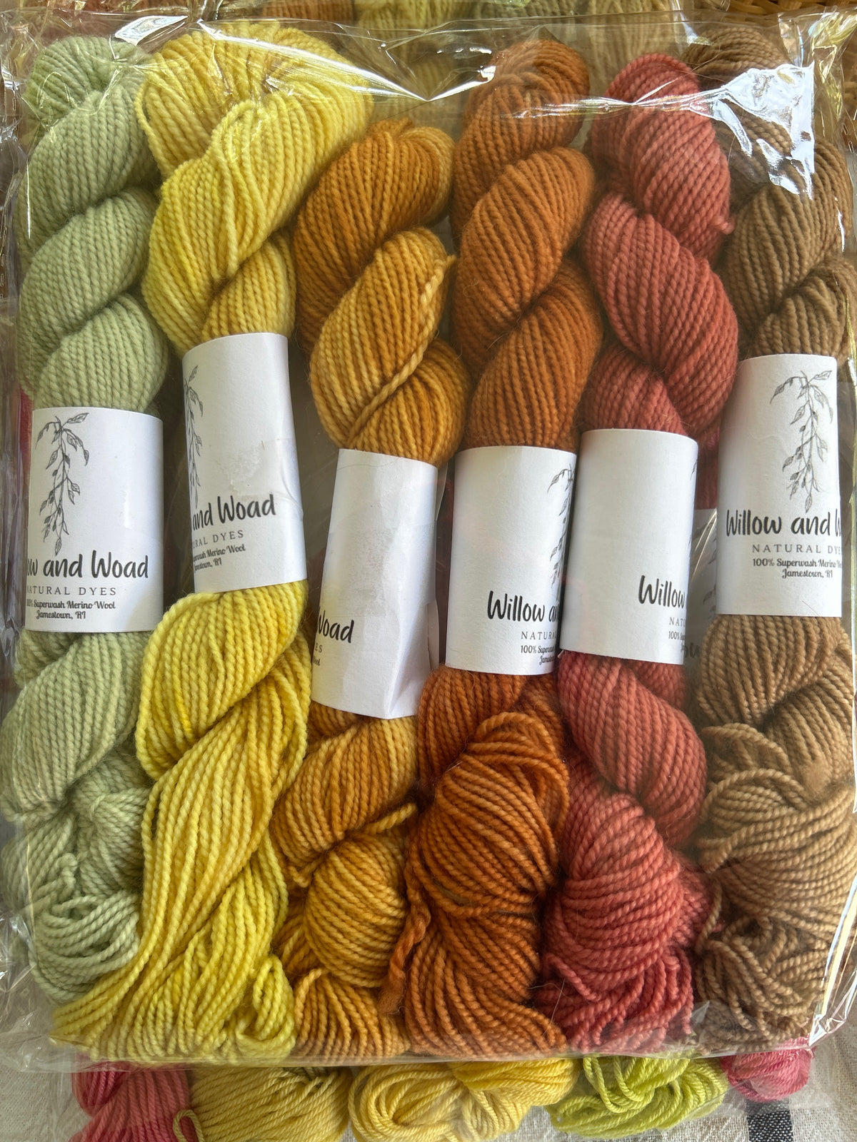 Summer Glow mini skein set